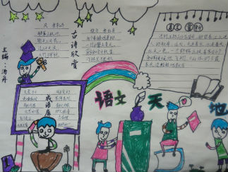 语文天地手抄报版面设计图3