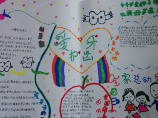 爱护牙齿手抄报版面设计图2