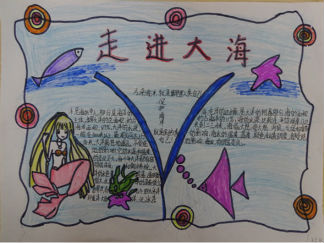 海洋手抄报版面设计图6