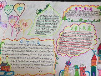 我心中的好榜样手抄报版面设计图4