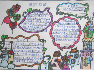 书香世界手抄报版面设计图