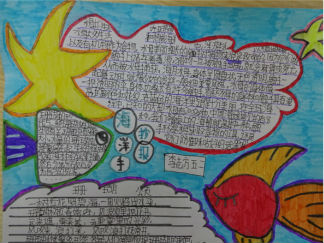 海洋手抄报版面设计图9