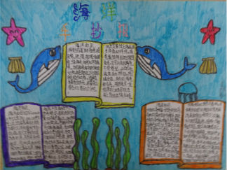 海洋手抄报版面设计图8