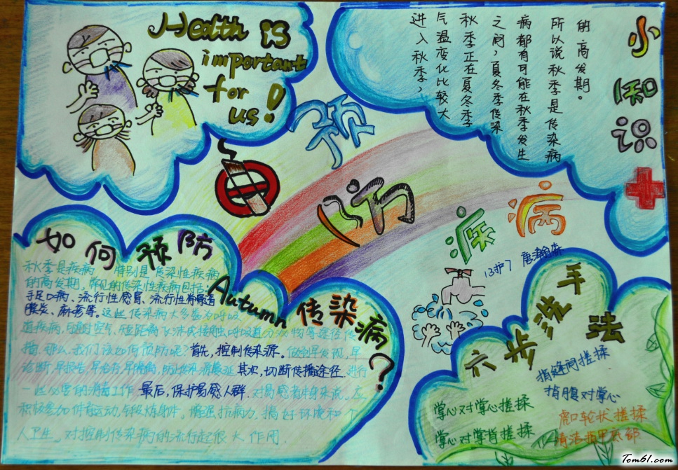 预防疾病手抄报版面设计图2图片1