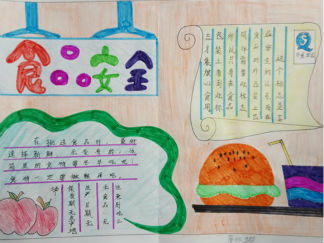 食品安全手抄报版面设计图10