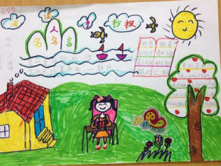 阅读手抄报版面设计图3