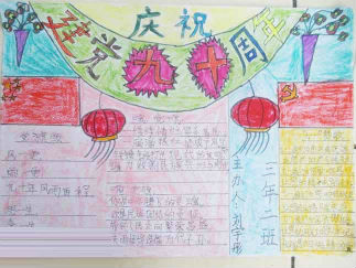 七一建党节手抄报版面设计图6