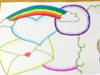 无字简单漂亮手抄报版面设计图5