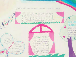 儿童节英语手抄报版面设计图4