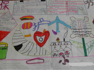 低碳生活手抄报版面设计图5