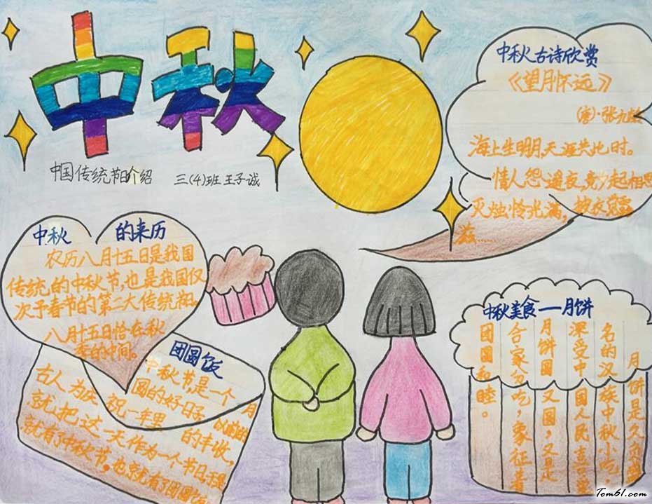 传统节日手抄报版面设计图2图片1