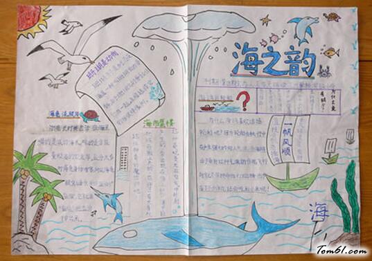 春天主题的手抄报版面设计图3图片1