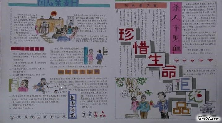 军事学习手抄报版面设计图2图片1