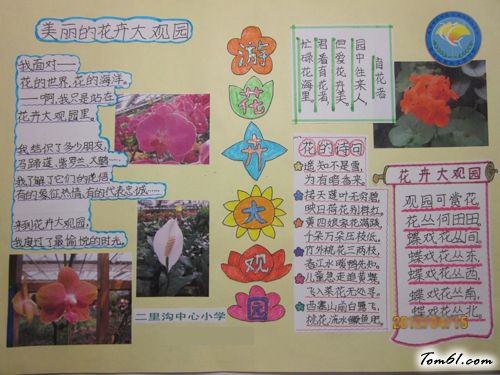 小学生春游手抄报版面设计图3图片1