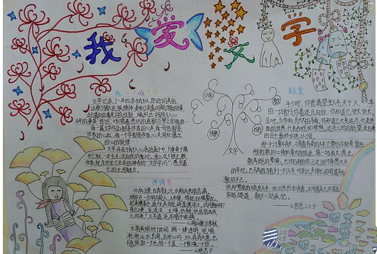 文学手抄报版面设计图3