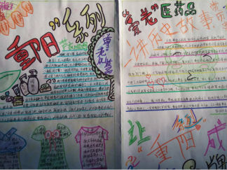 庆祝重阳节手抄报版面设计图4