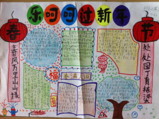 元宵节手抄报版面设计图10