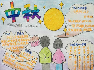 传统节日手抄报版面设计图2