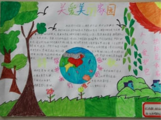 4.22世界地球日版面设计图