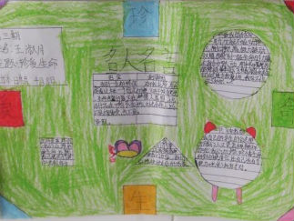 我们的中华文化手抄报版面设计图