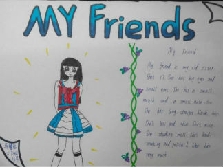 英语主题手抄报版面设计图2