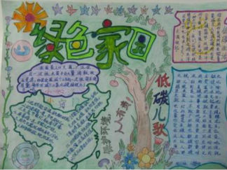 世界地球日手抄报版面设计图10