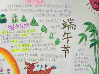 传统节日手抄报版面设计图3