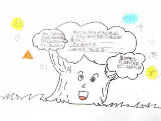 环保主题手抄报版面设计图2