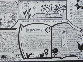 数学手抄报版面设计图43