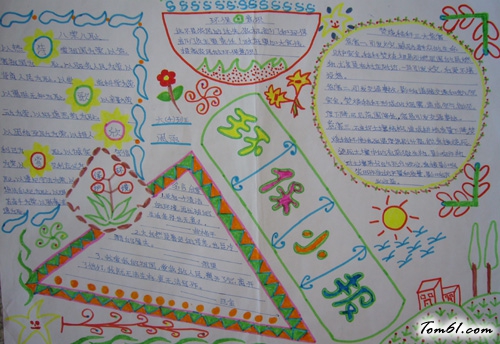 环保小卫士手抄报版面设计图6图片1