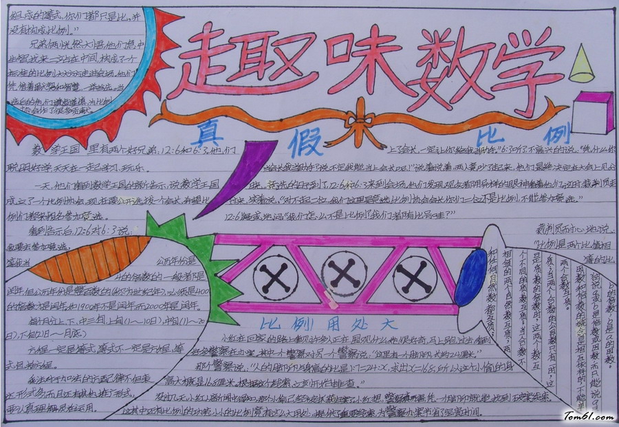 数学手抄报版面设计图14图片1