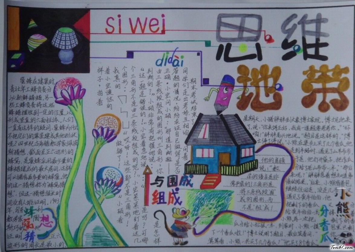 数学手抄报版面设计图18图片1