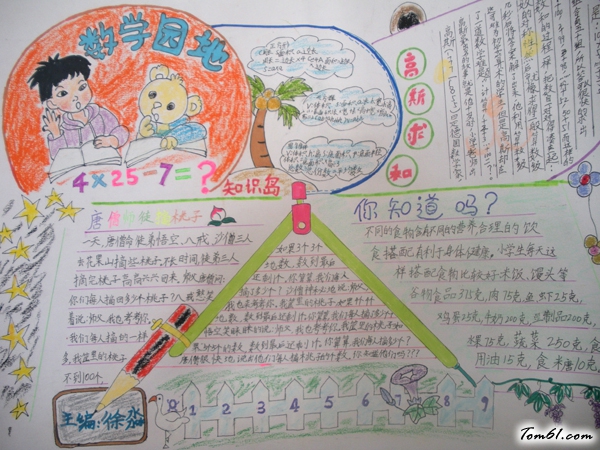 数学手抄报版面设计图31图片1