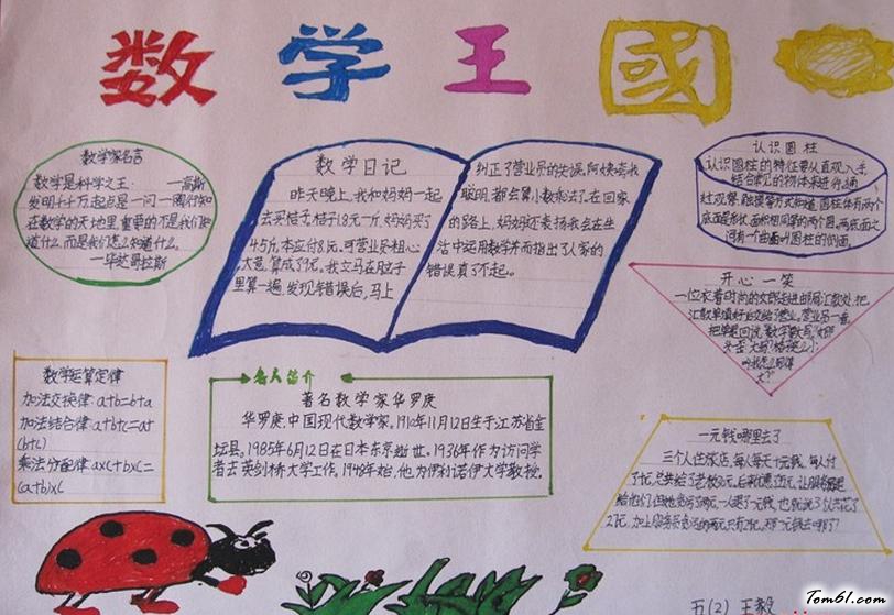 数学手抄报版面设计图41图片1