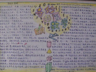 趣味数学手抄报版面设计图8