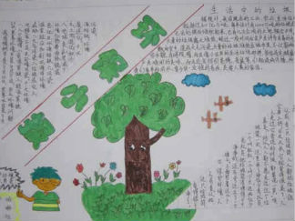 环保小卫士手抄报版面设计图3