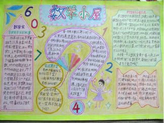 数学手抄报版面设计图9