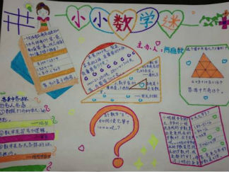 数学手抄报版面设计图38