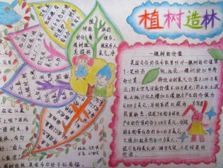 绿色环保手抄报版面设计图5