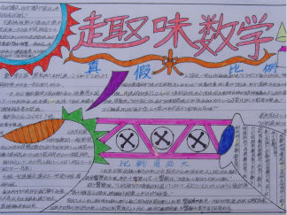 数学手抄报版面设计图14
