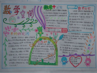 数学手抄报版面设计图23
