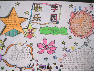 数学手抄报版面设计图20