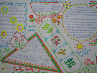 环保小卫士手抄报版面设计图6