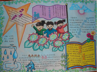 低碳环保手抄报版面设计图7