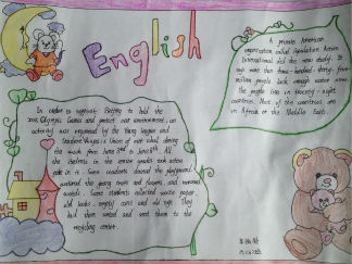 英语手抄报版面设计图15