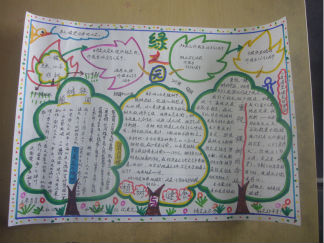 环保手抄报版面设计图18