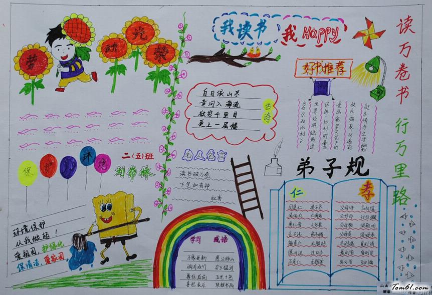 劳动节手抄报版面设计图7图片1