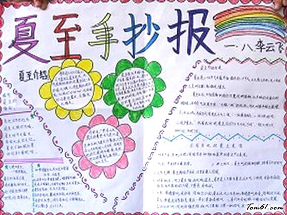 夏至手抄报版面设计图2图片1