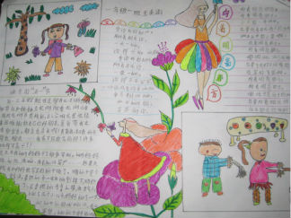 小学生五一劳动节手抄报版面设计图4