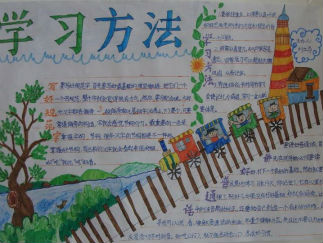 普通话学习方法手抄报版面设计图